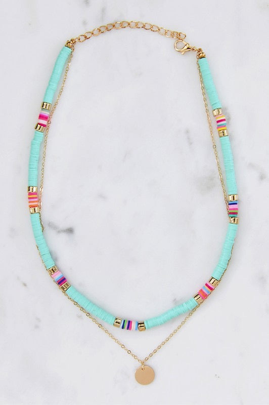 Clay Vacay Necklace Stack