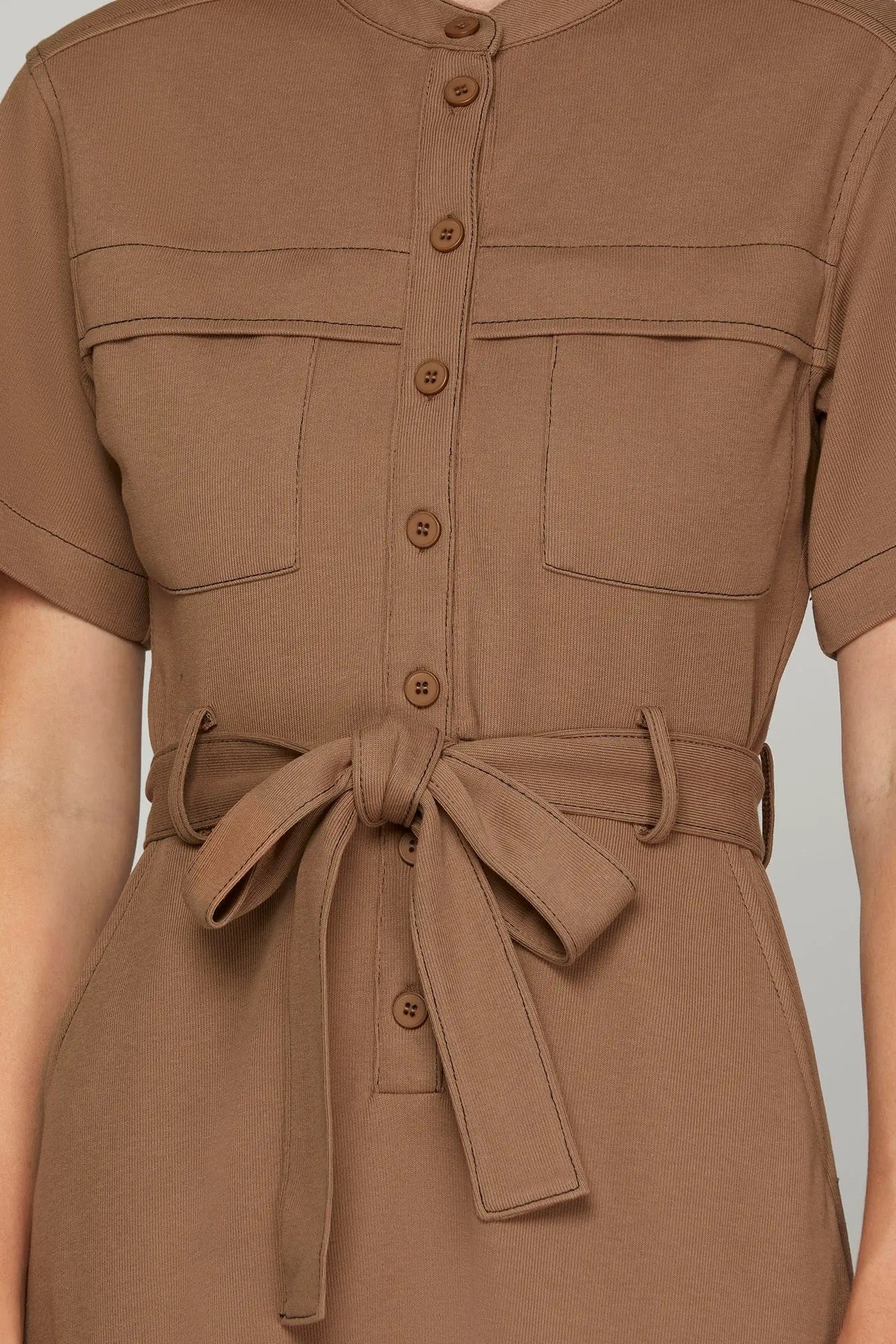 Harper Dress - Mocha