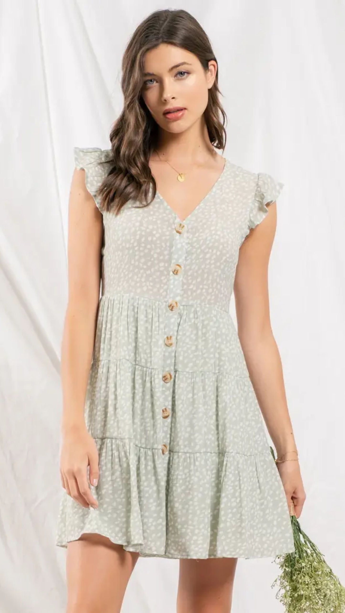Layla Button Down Sun Dress