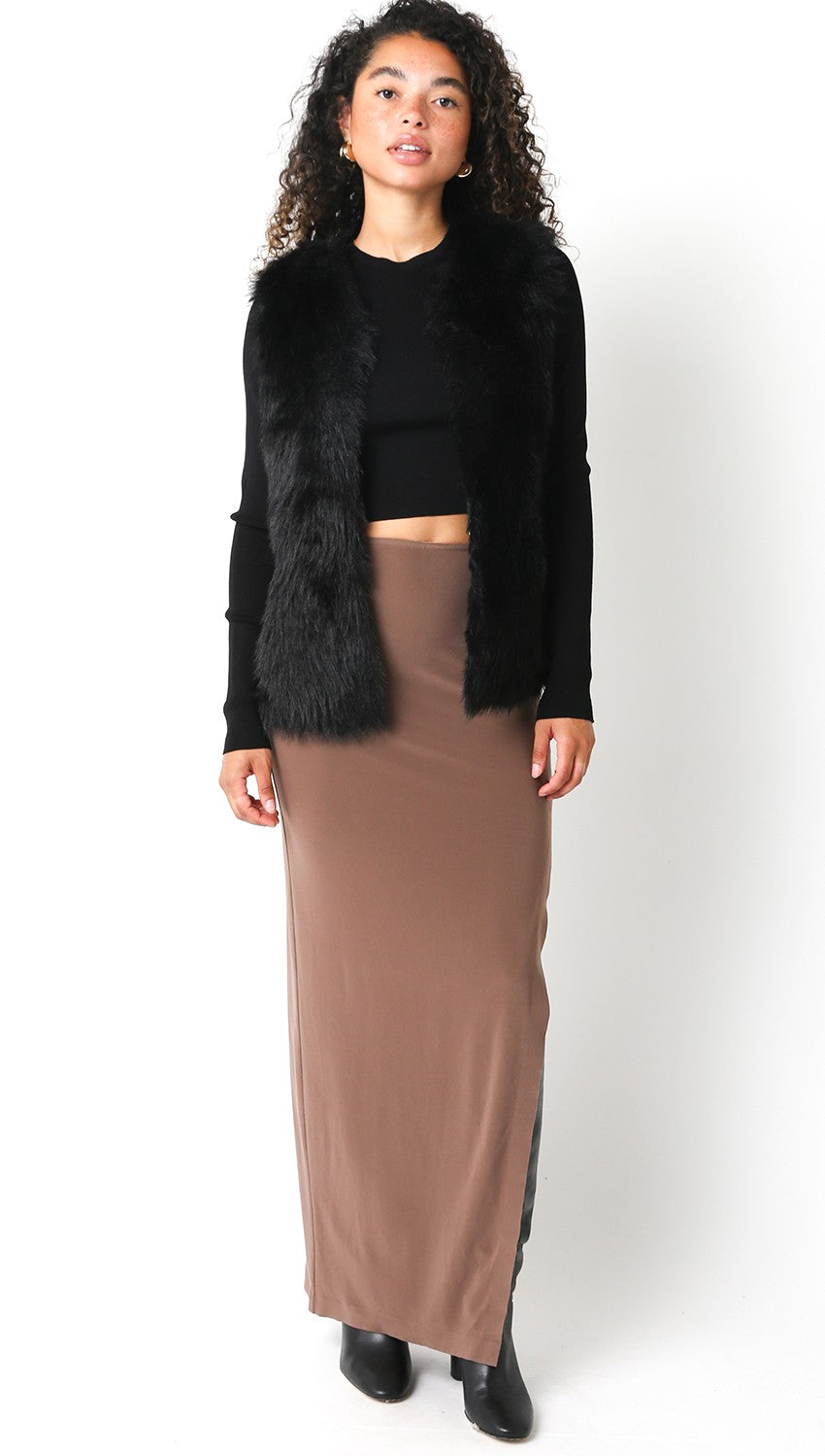 Tori Faux Fur Vest