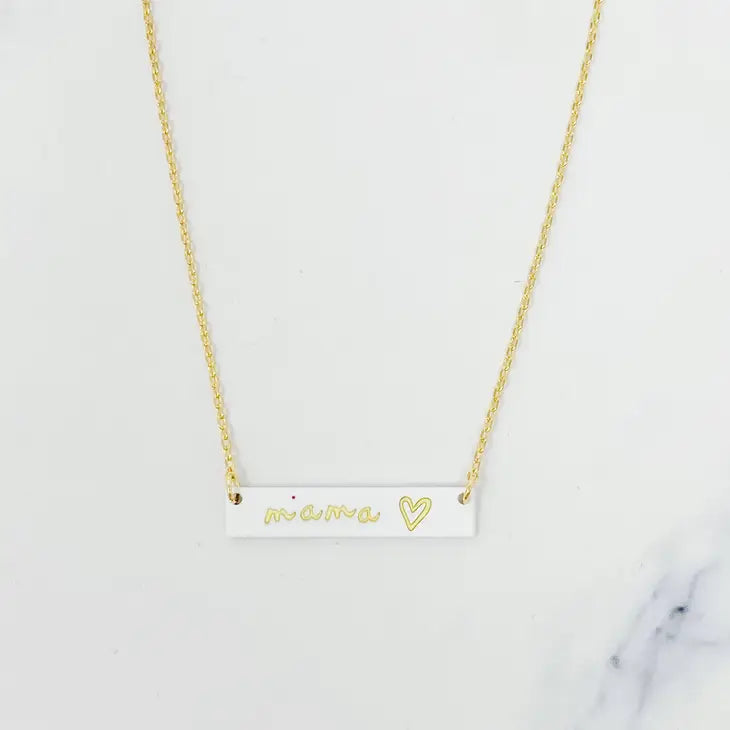 MAMA - Bar necklace