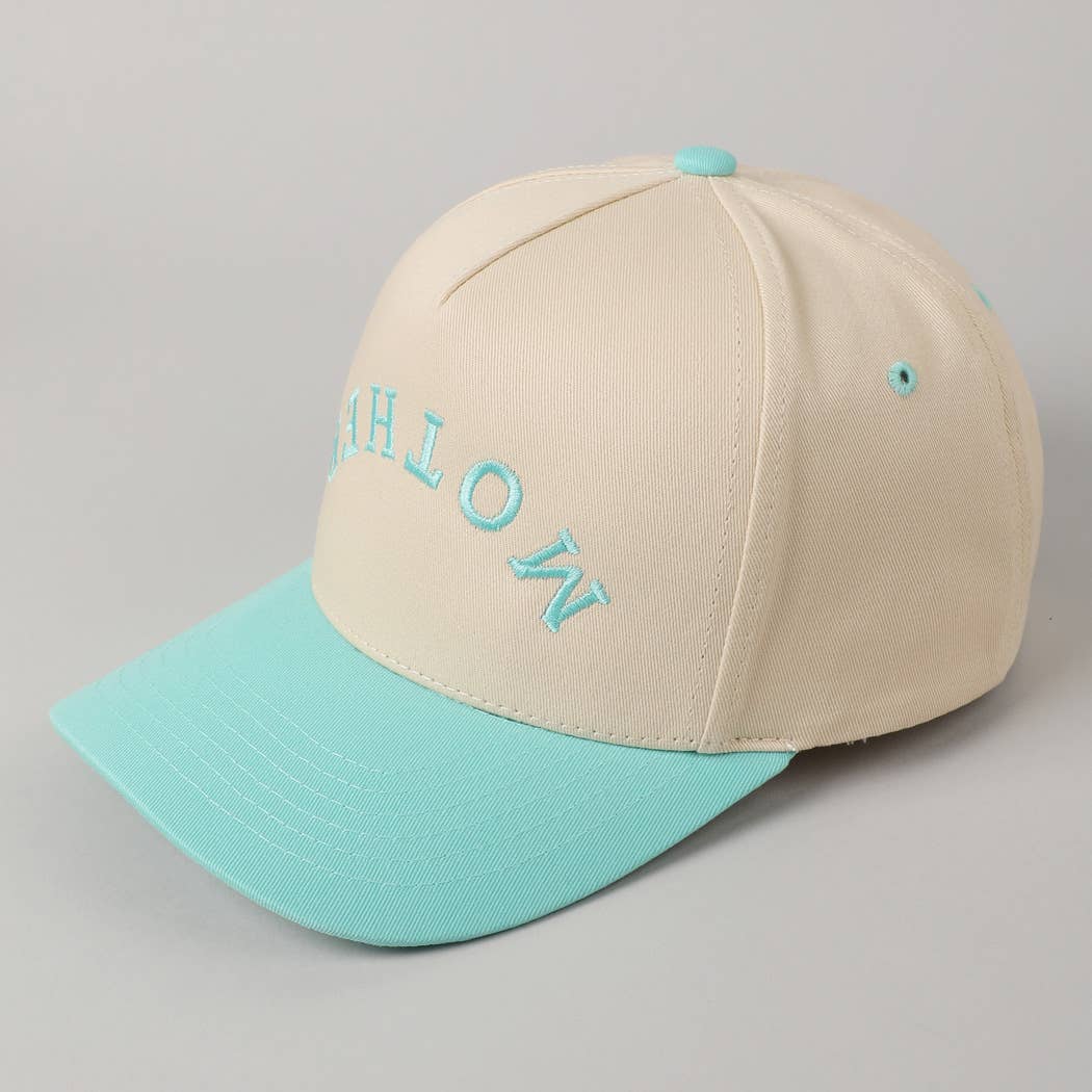 Embroidered MOTHER Upside Down Hat