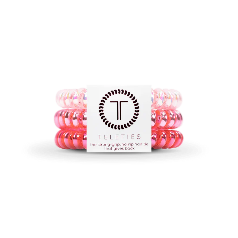 Think Pink Hair Ties - TELETIES
