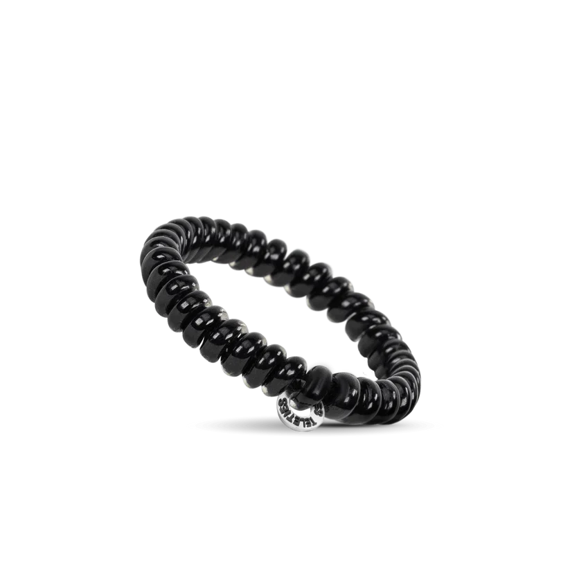Jet Black Hair Ties - Teleties
