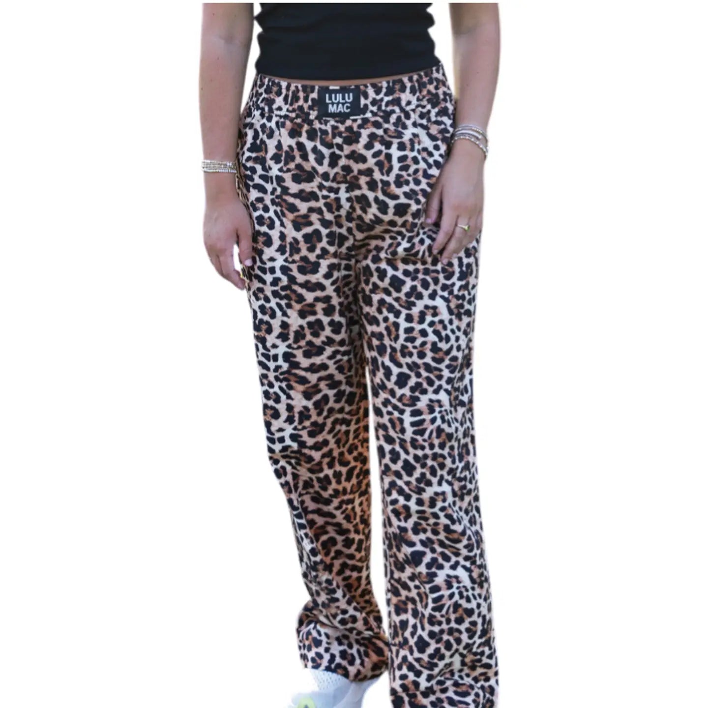 Leopard Boxer Pants