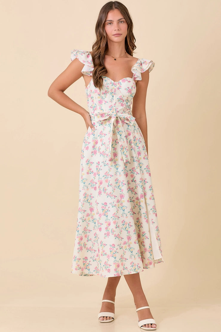 floral midi day dress Favorite Day Floral Midi – Can't Hide Pretty Boutique