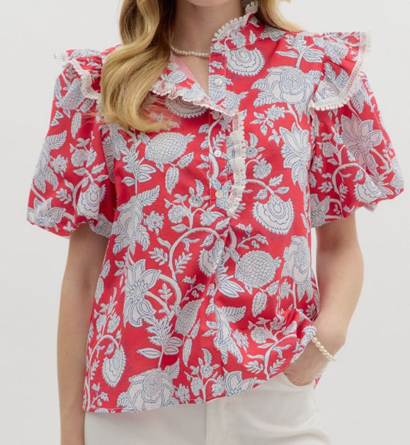 Collette Paisley Top