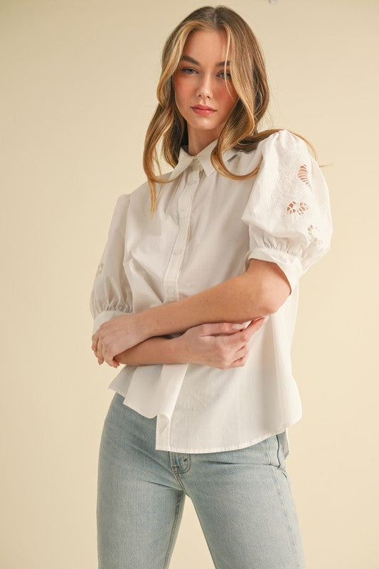 Camilla Button down Top