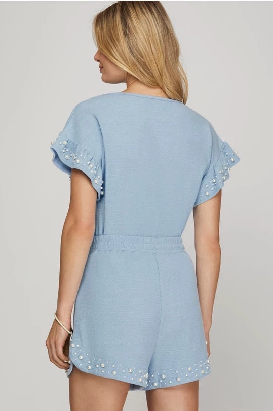 Santa Rosa Pearl Knit Top