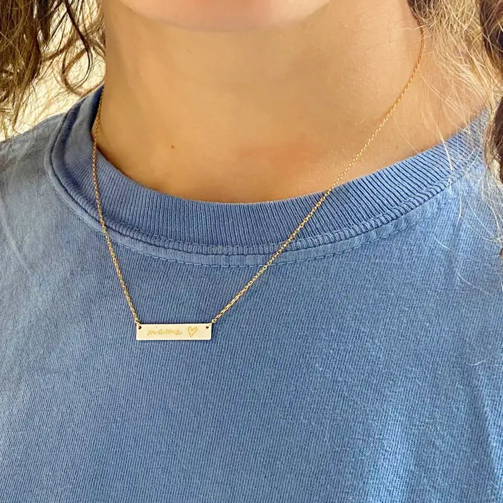 MAMA - Bar necklace