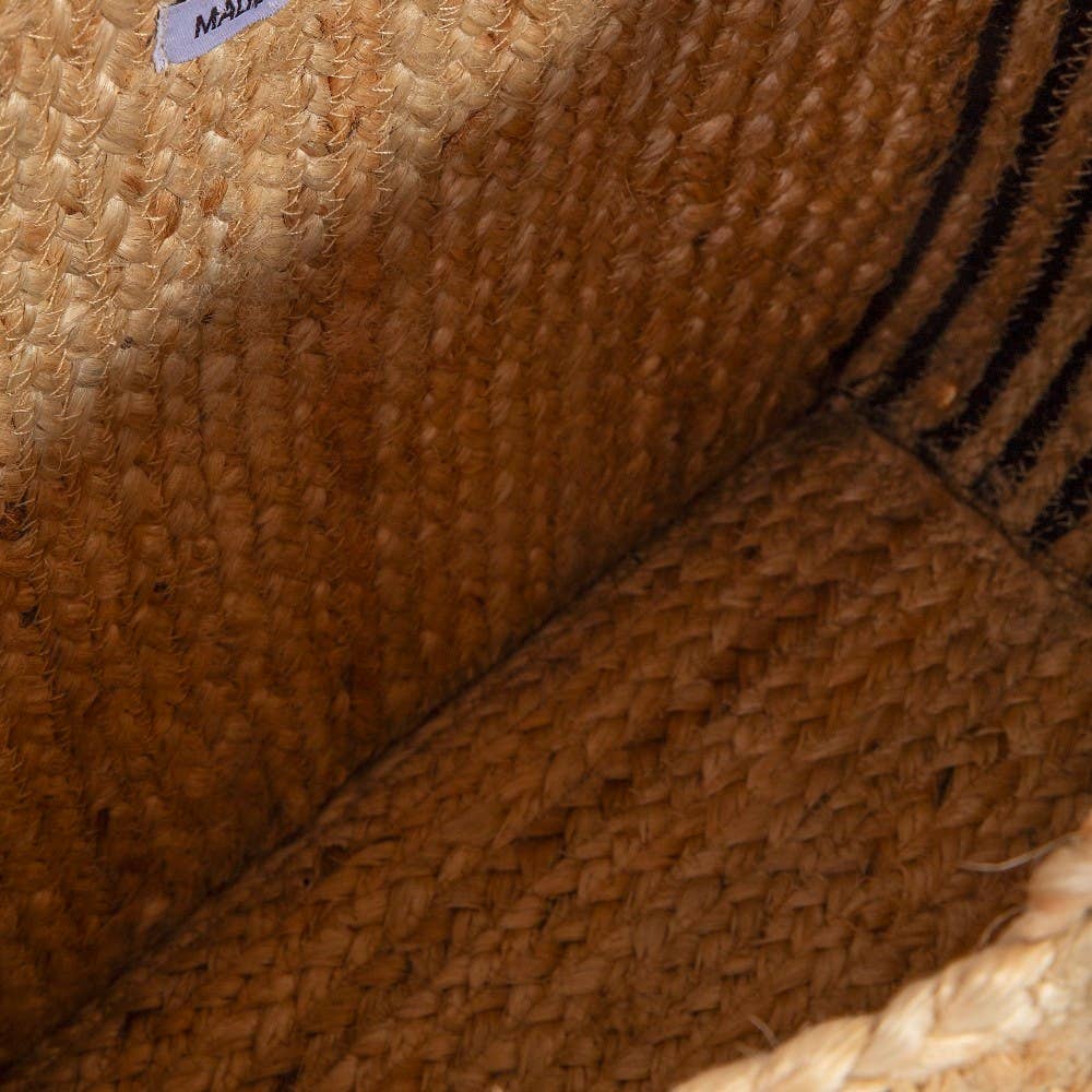 Love Jute Tote Bag