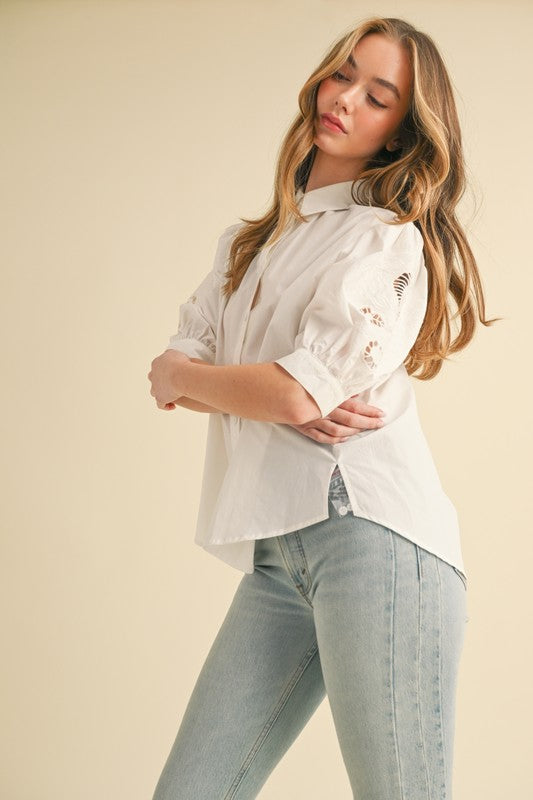 Camilla Button down Top