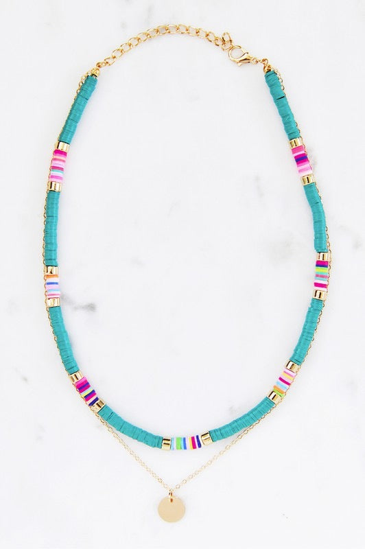 Clay Vacay Necklace Stack