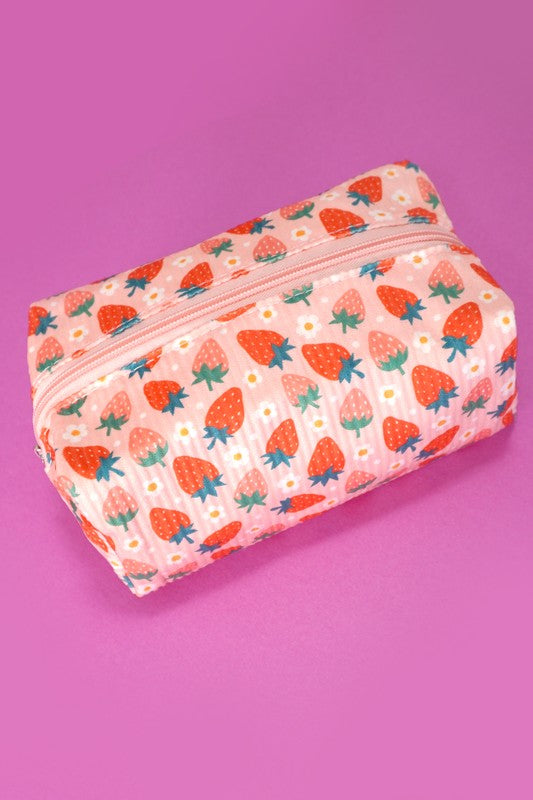Quilted Cosmetic Bags