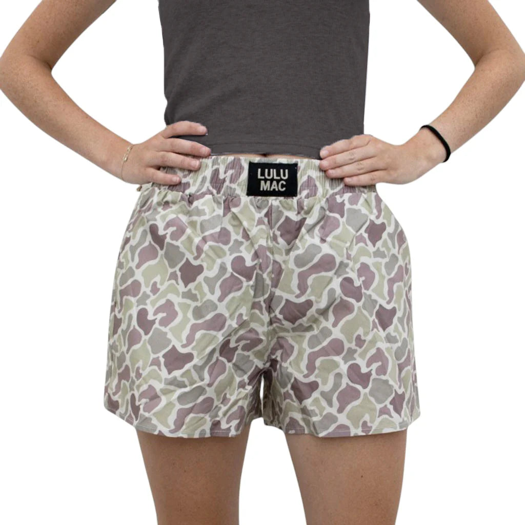 Light Camo BXCM Boxer Shorts - LULU MAC