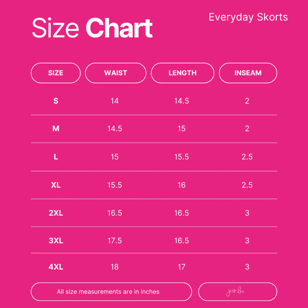Everyday Red Skort