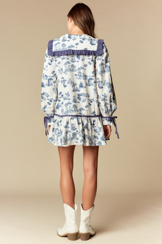 Eloise Collar Mini Dress