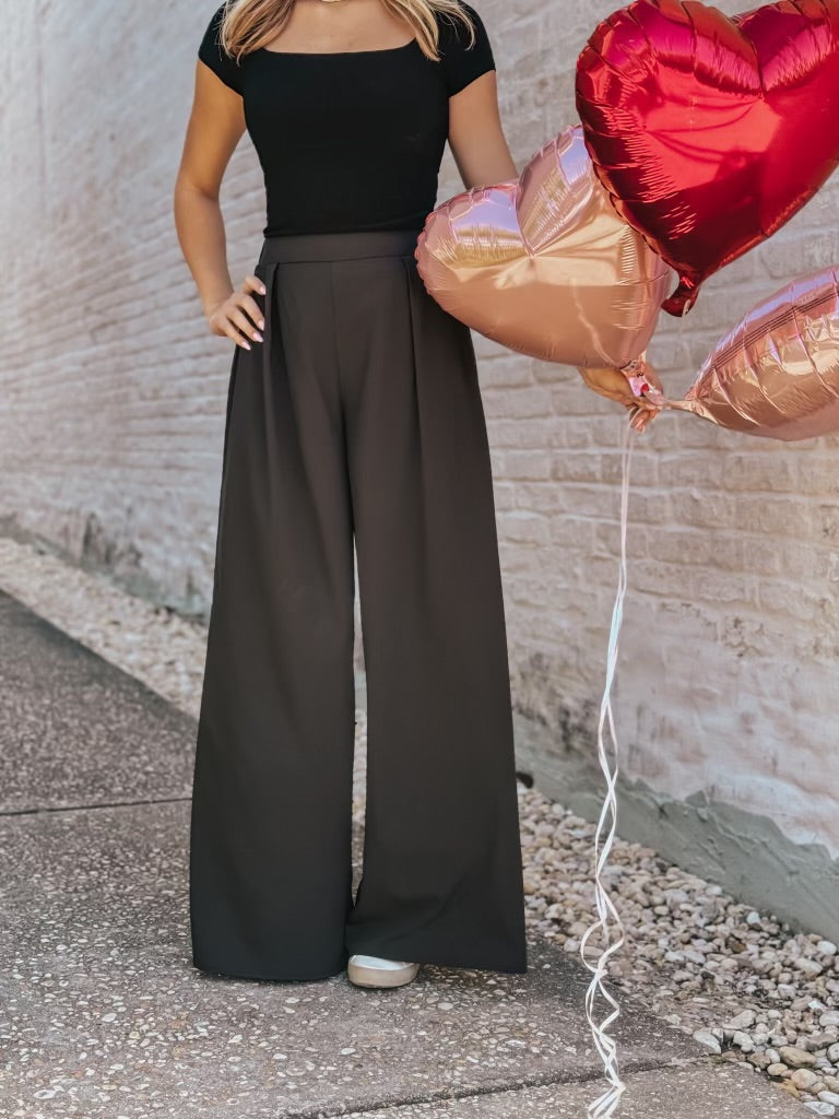 Zoe Wide Leg Trousers