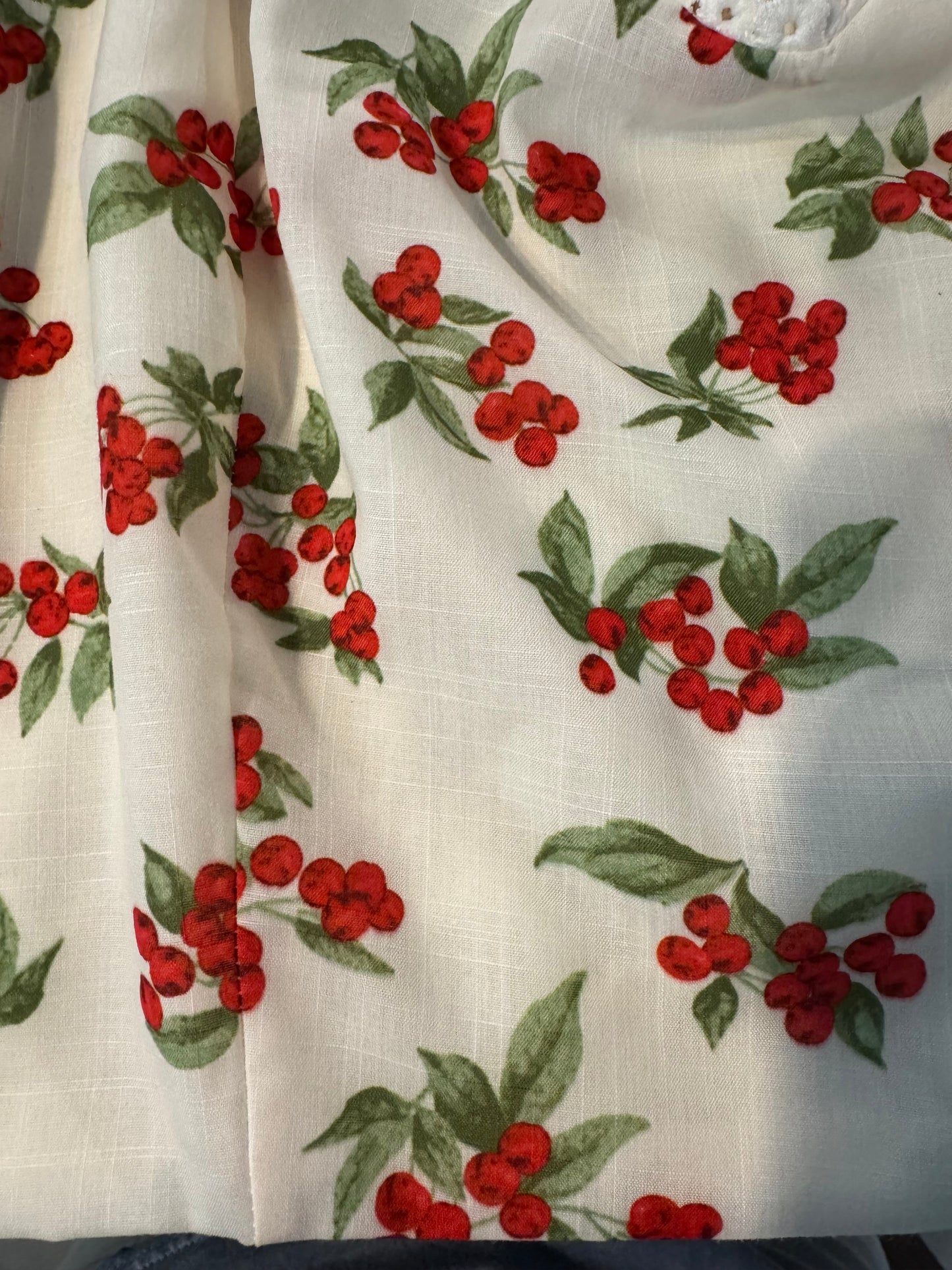 Cherry Berry Crop Top