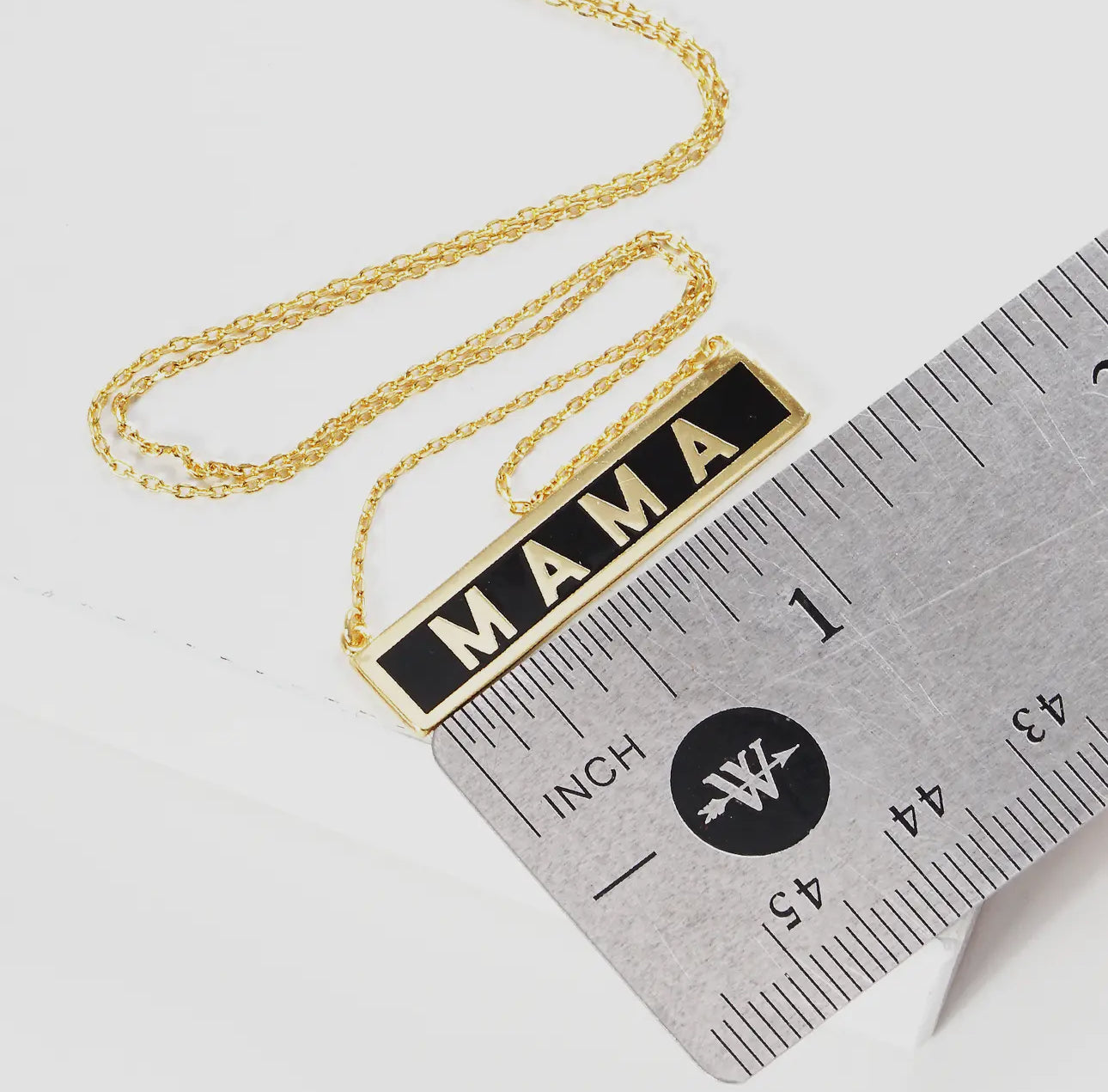 Mama Plated Necklace