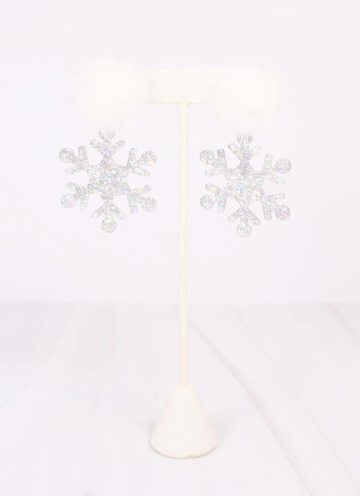 Winter Wonderland Pom Pom Earrings