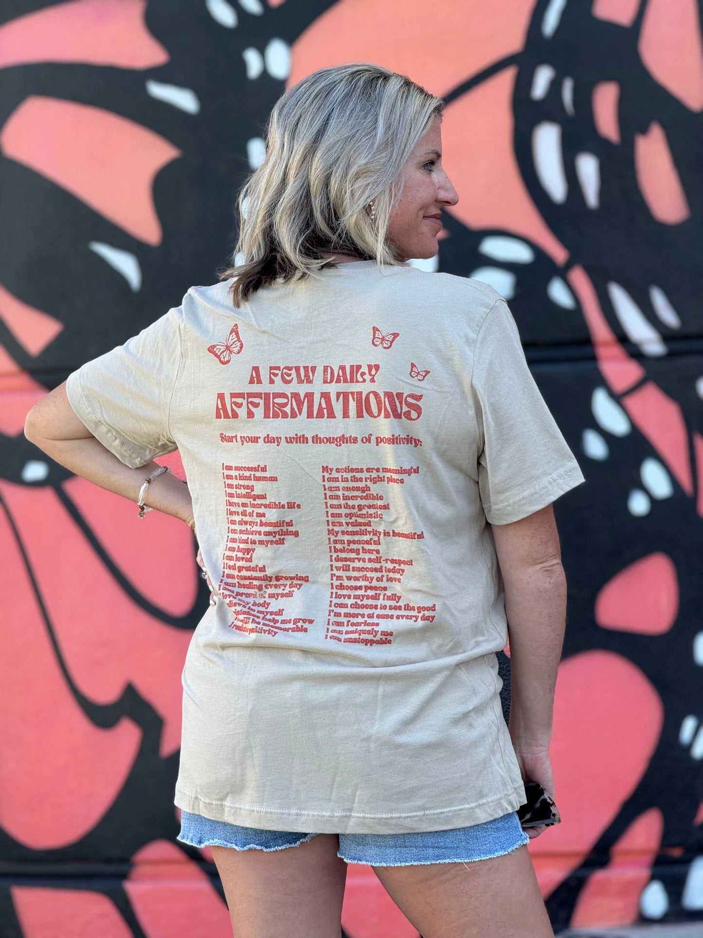 Positive Affirmation Graphic Tee