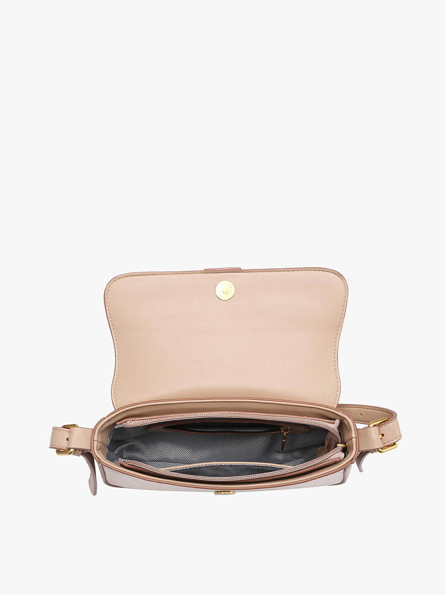 Lima Croc-Embossed Satchel Bag