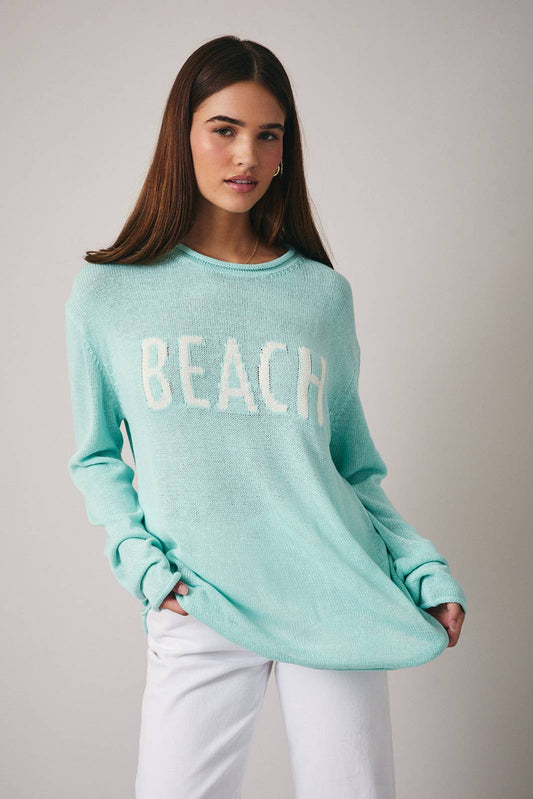 Mint to Beach Sweater