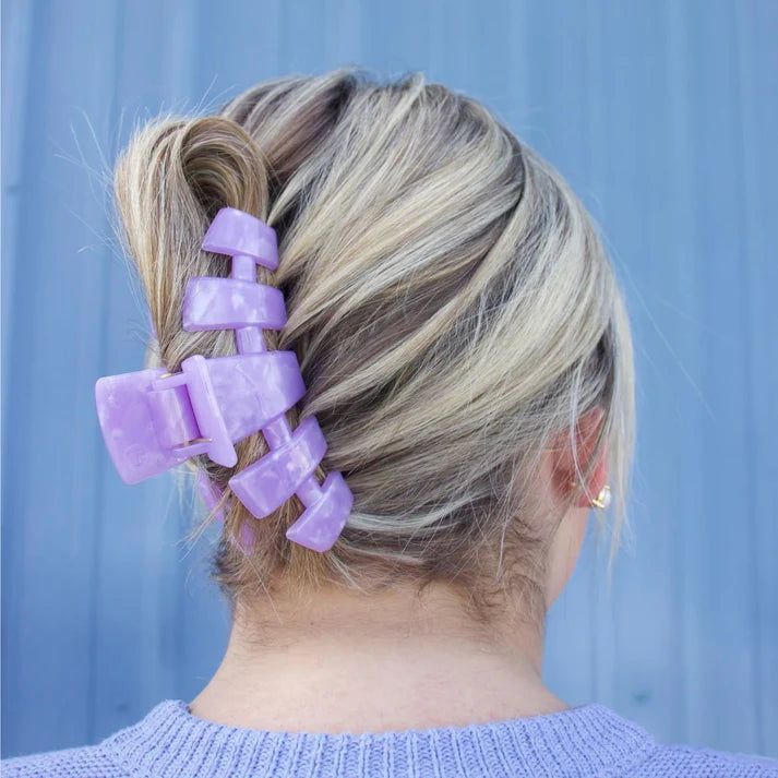 Classic Lavender Mist Large Hair Clip