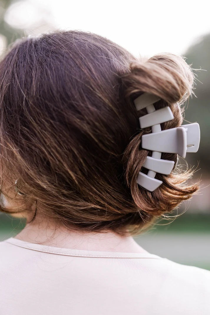 Silver Flames Claw Clip - TELETIES