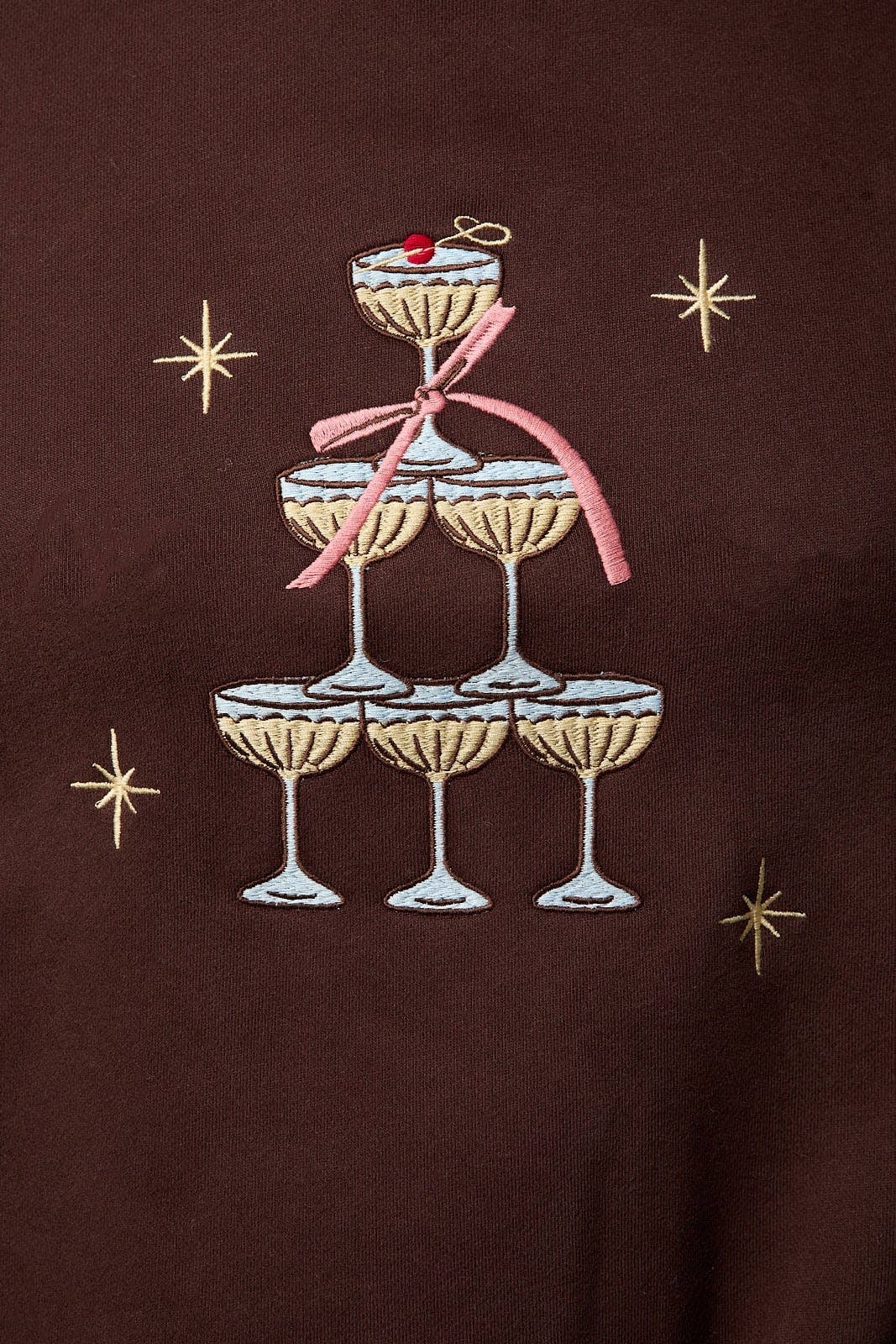 Champagne and Chocolate Pullover