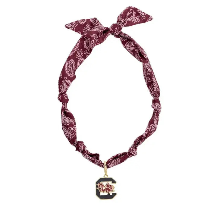 USC Gamecocks Bandana Necklace