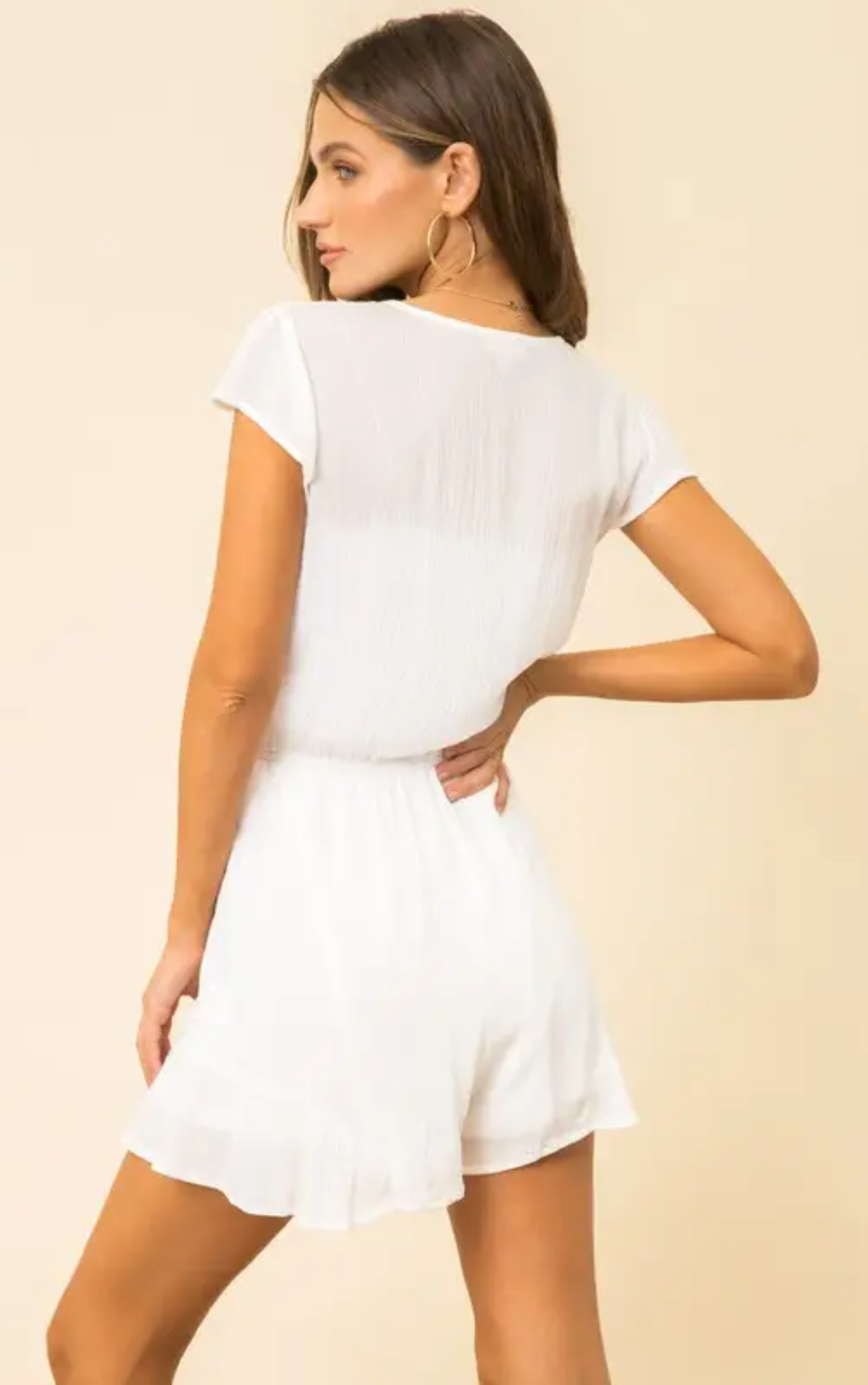 Cammie Embroidered Romper