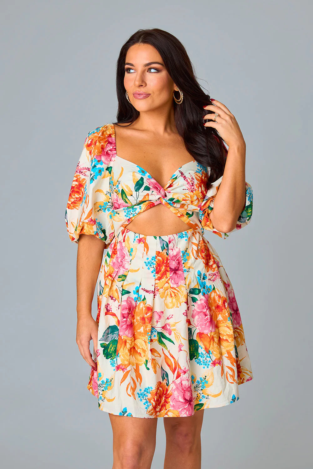 Rizzy Cutout Mini Dress- BUDDY LOVE
