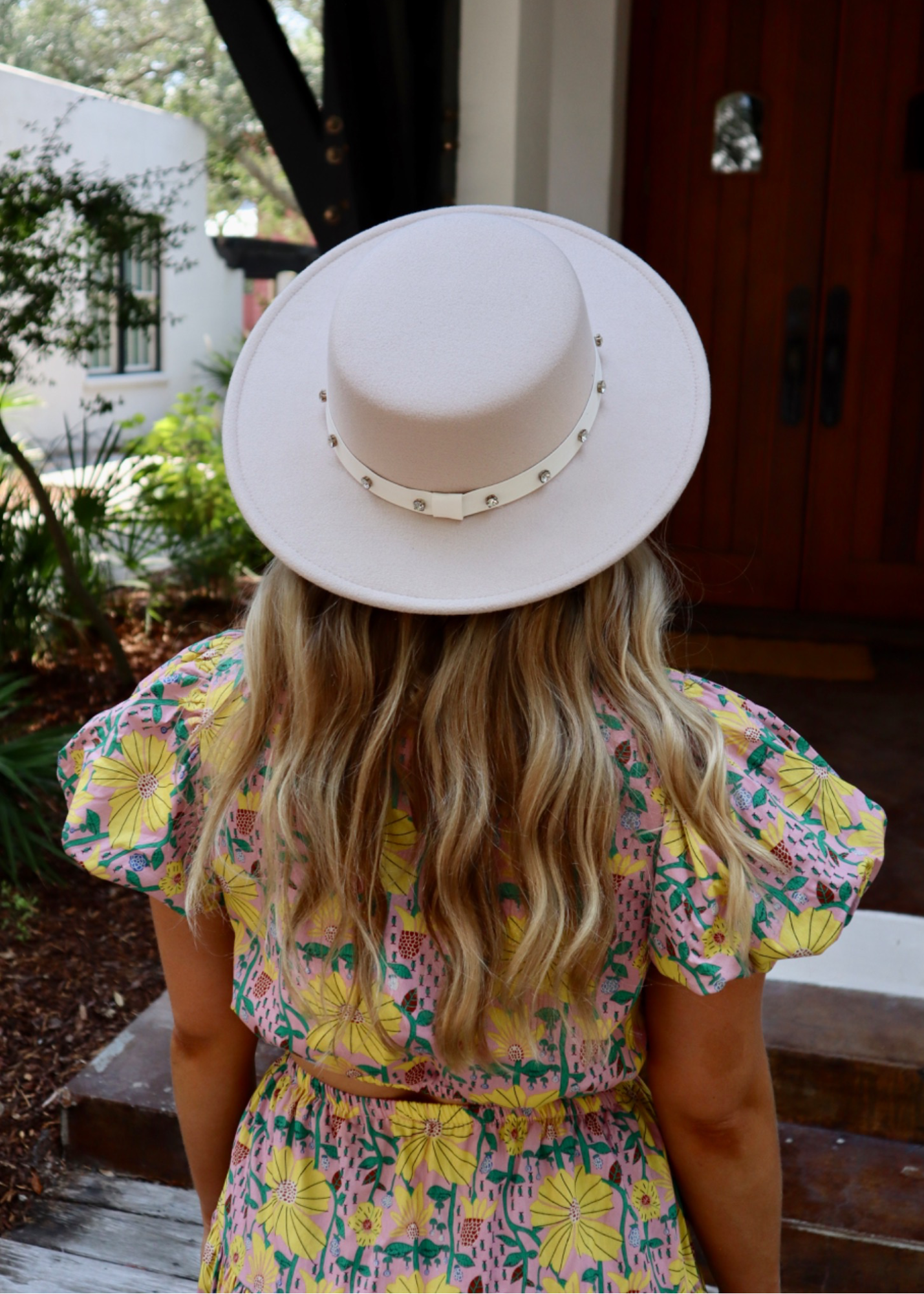 Rhinestone Studded Fedora