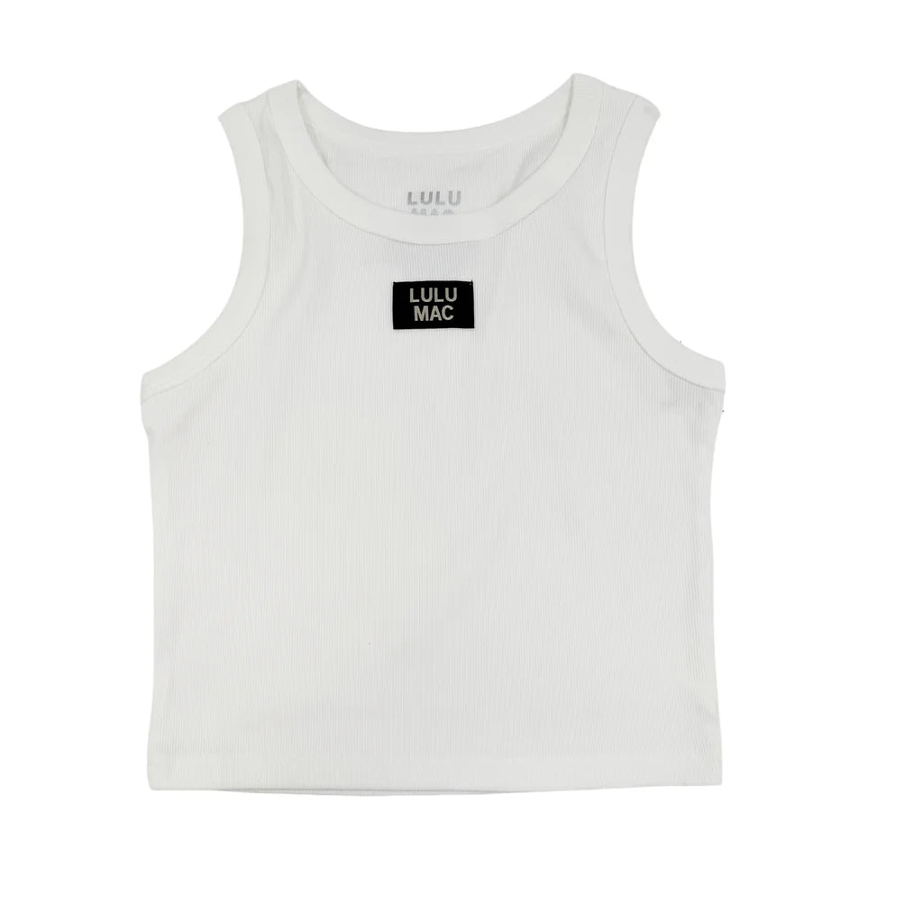 White DD Tank - LULU MAC