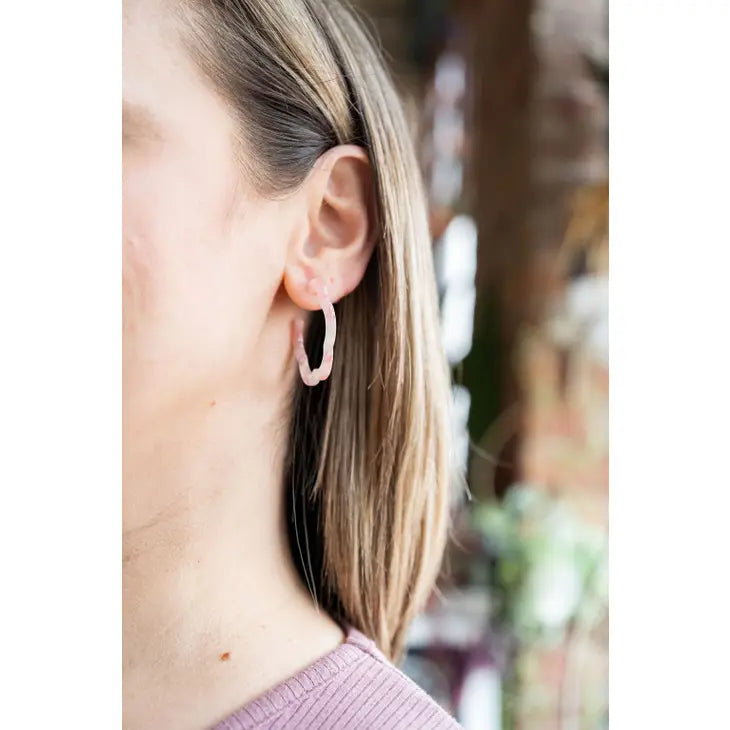 Flora Hoop- marbled purple