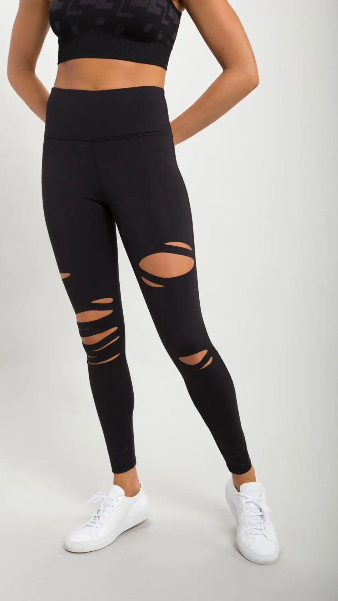 Raising The Standard Laser Cut Leggings