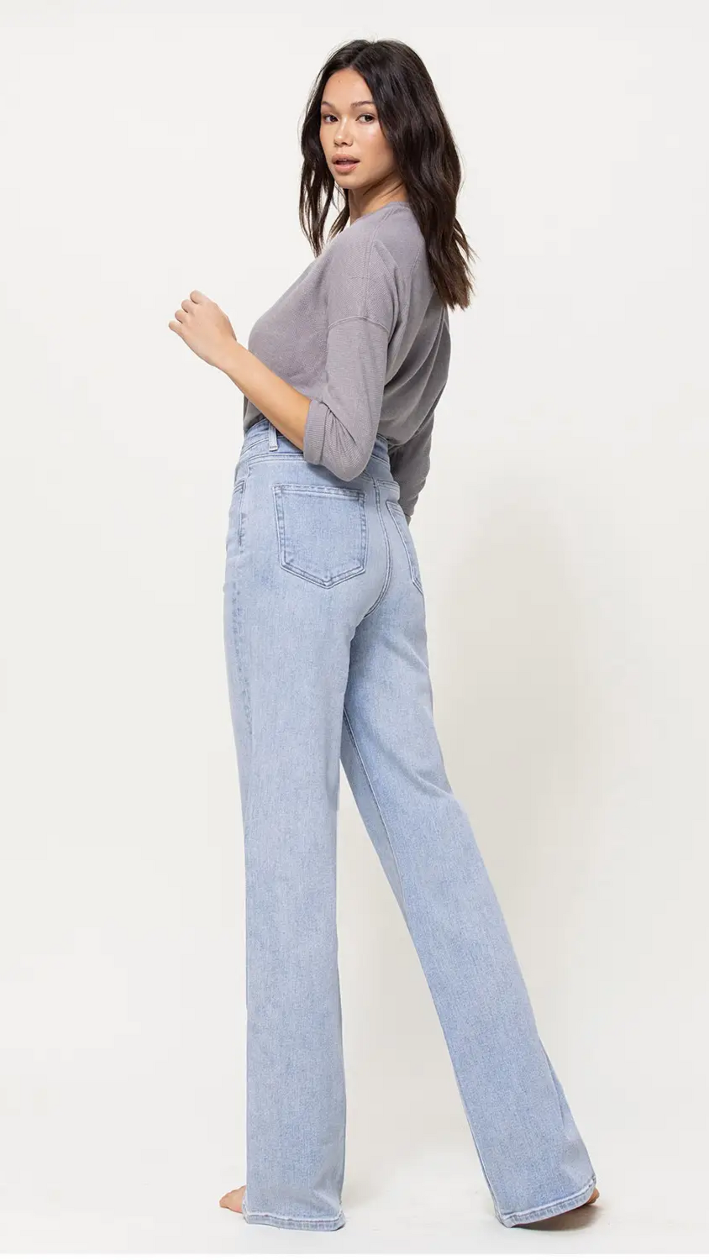 More Power To You Wide Leg Jeans