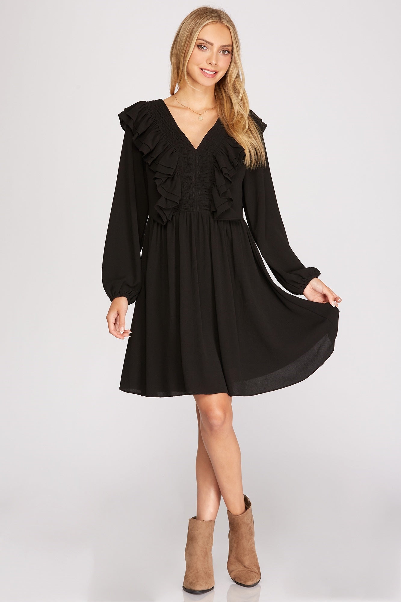 Don't Blink Little Black Dress