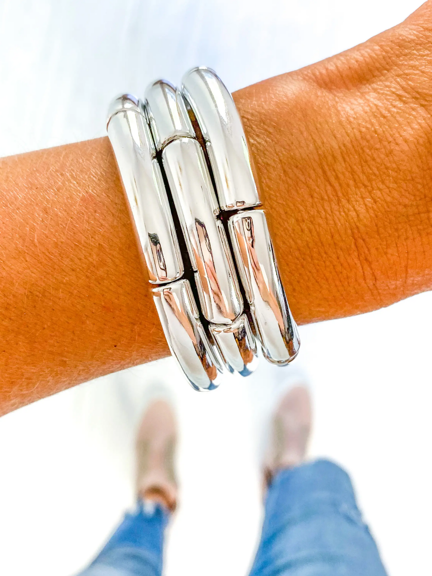 Acrylic Stackable Bracelets
