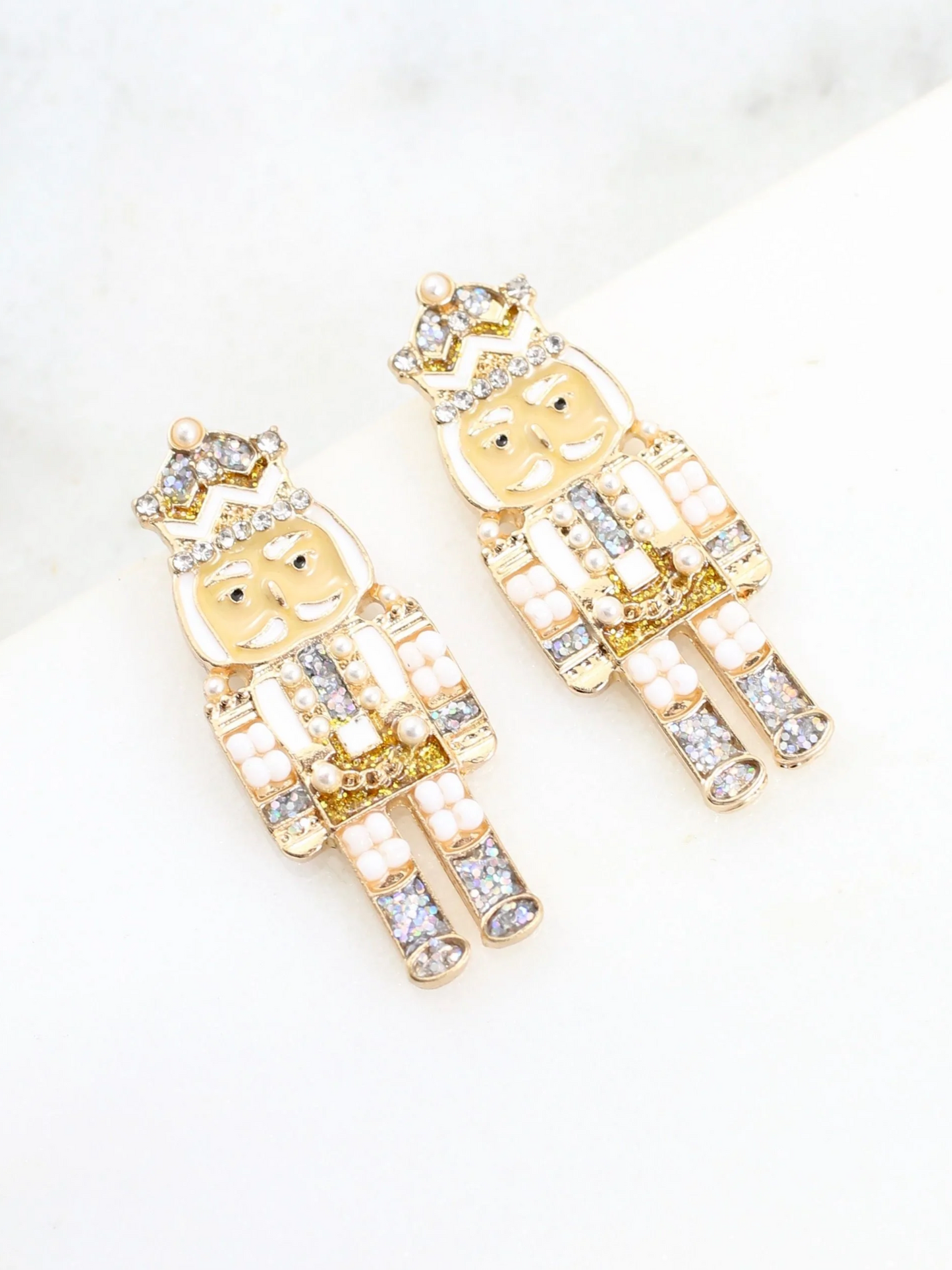 Embellished Nutcracker Earring