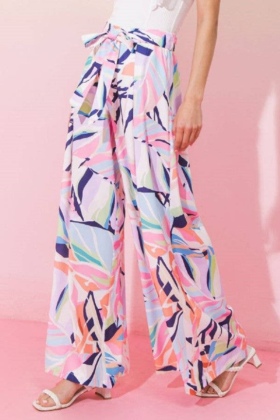 Flirty Ways Palazzo Pants