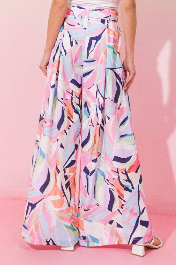 Flirty Ways Palazzo Pants