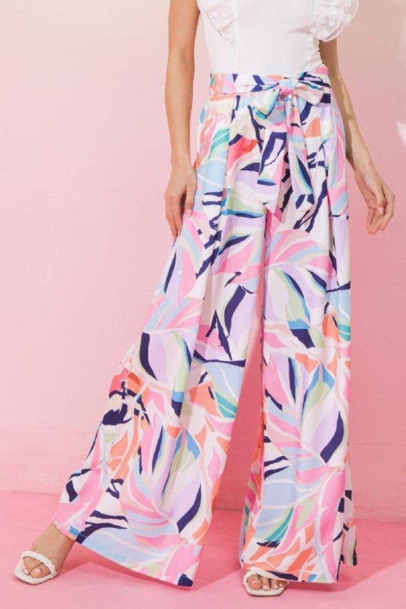 Flirty Ways Palazzo Pants