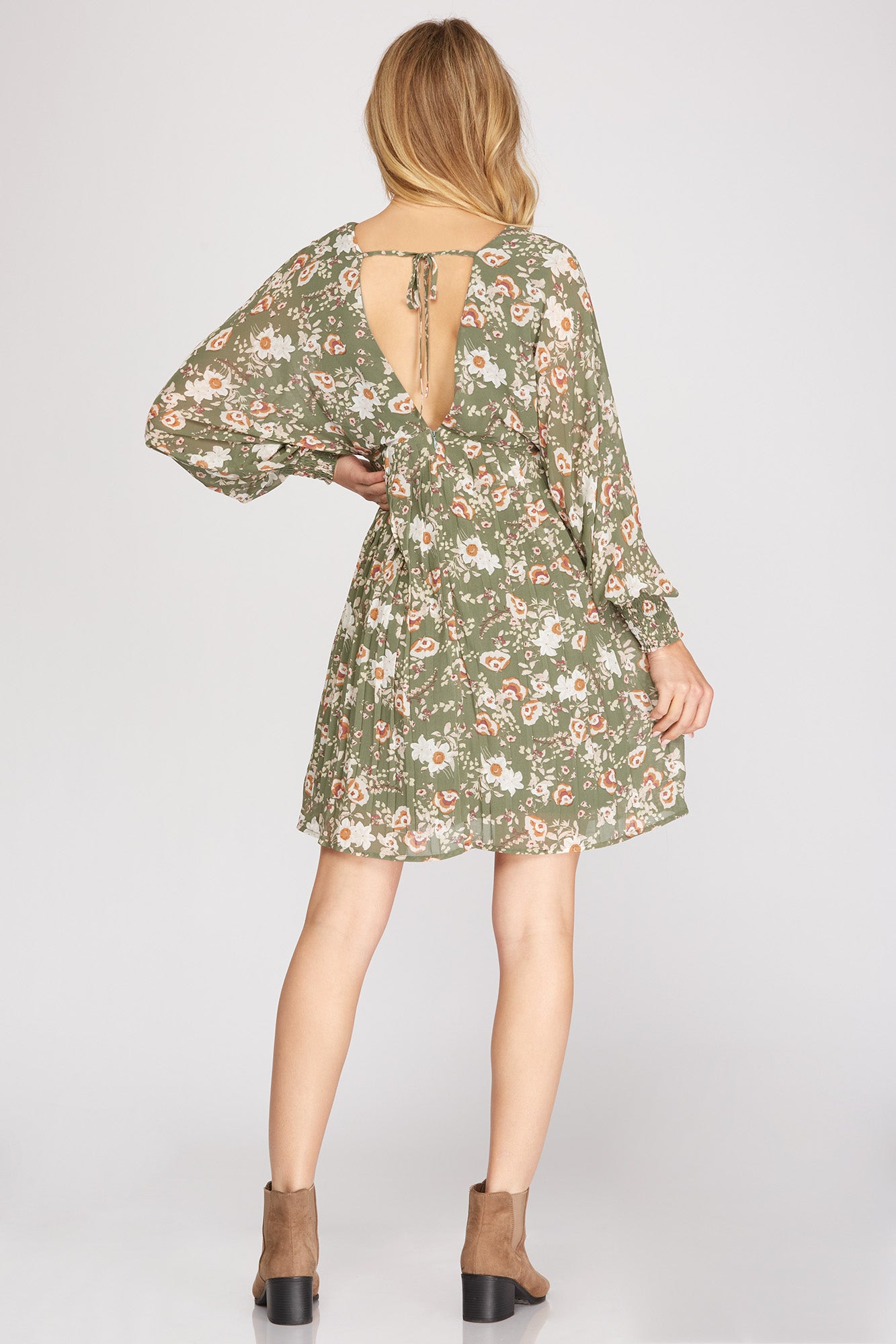 Ready for Tomorrow Pleated Dress