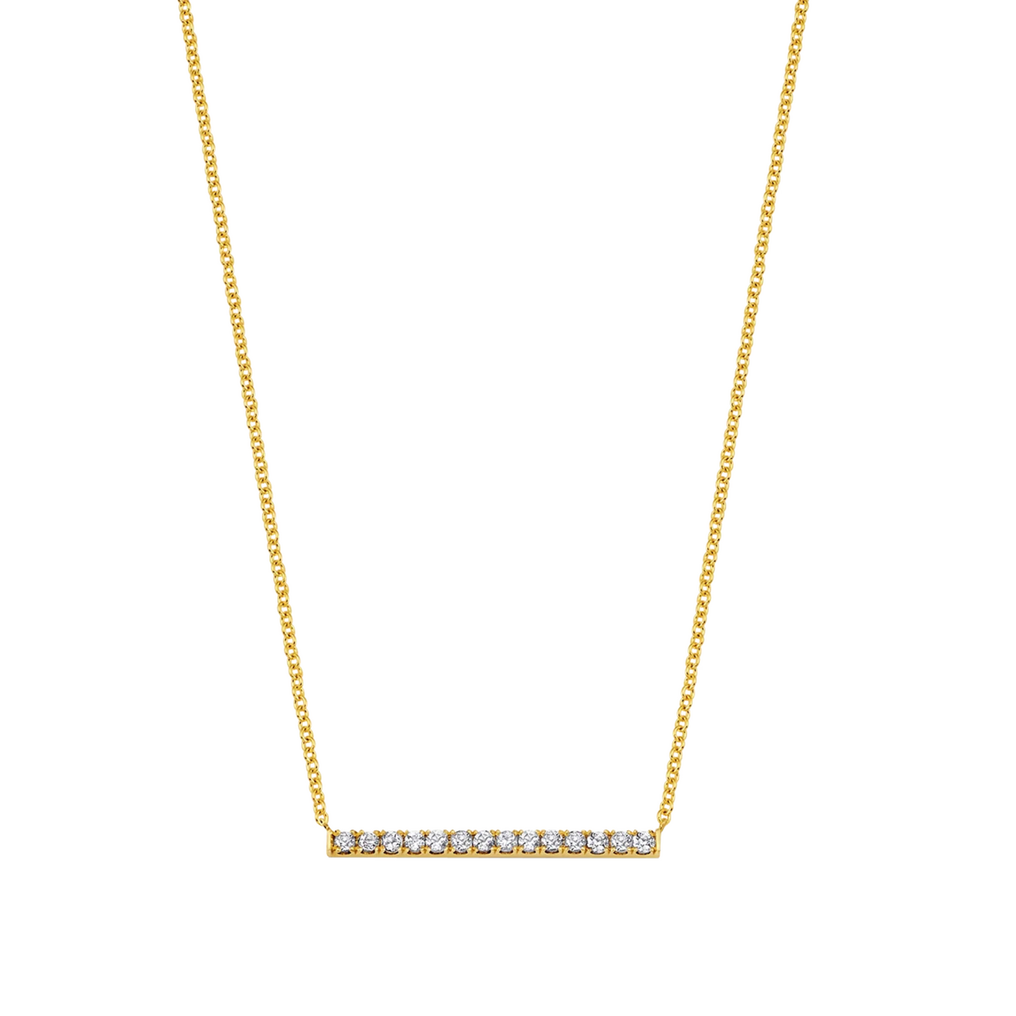 Harlow CZ Bar Necklace