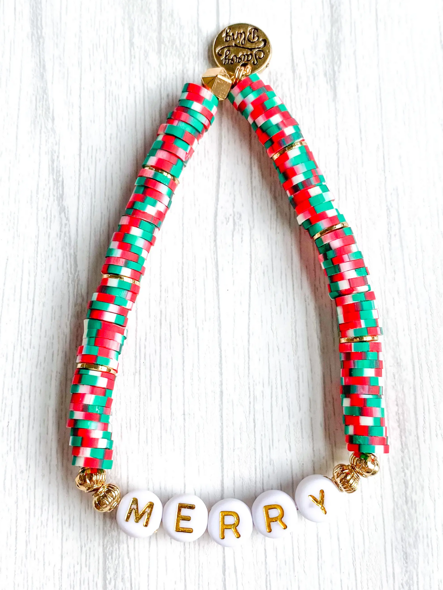 Christmas Acrylic Bracelets