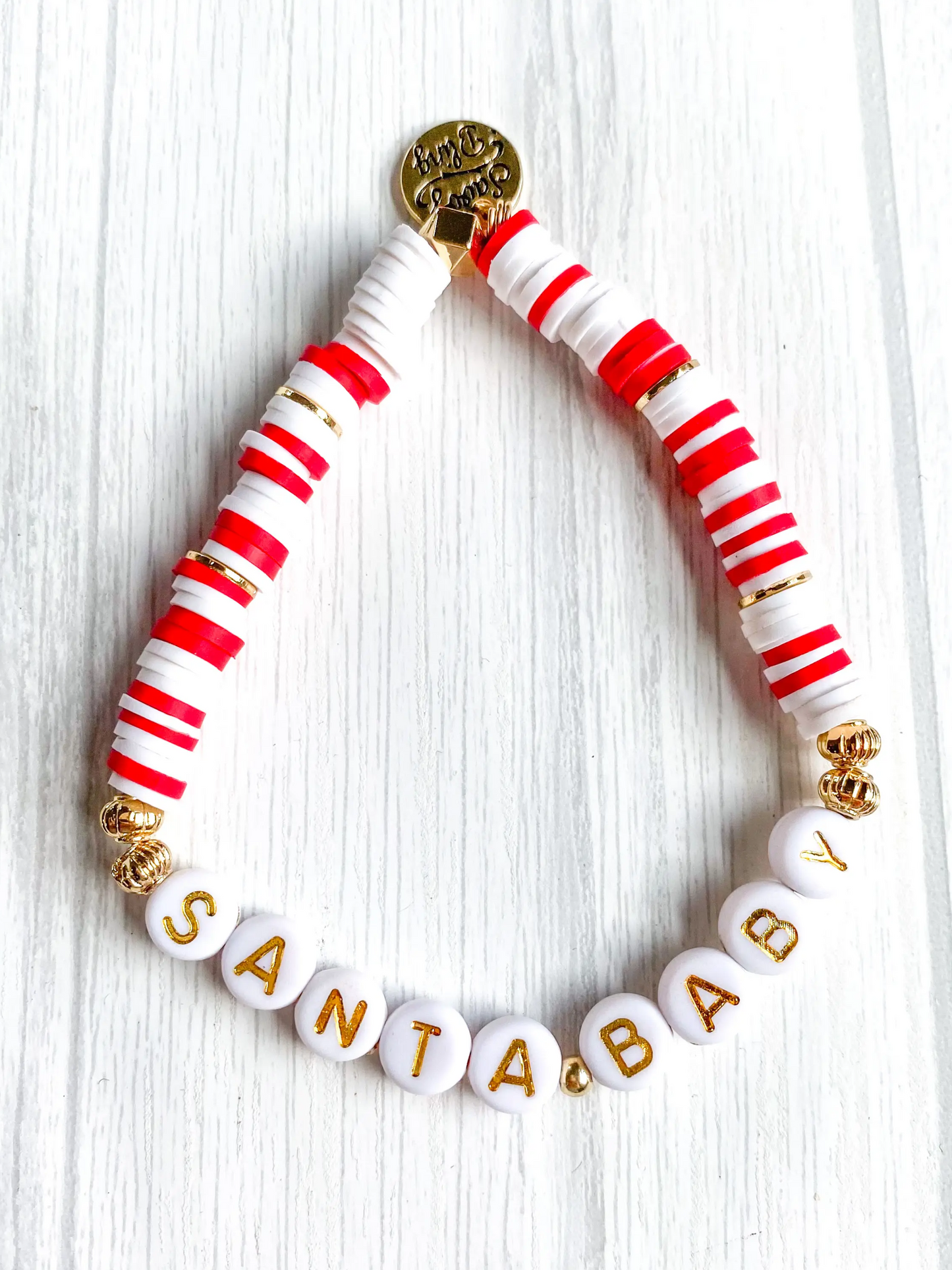 Christmas Acrylic Bracelets