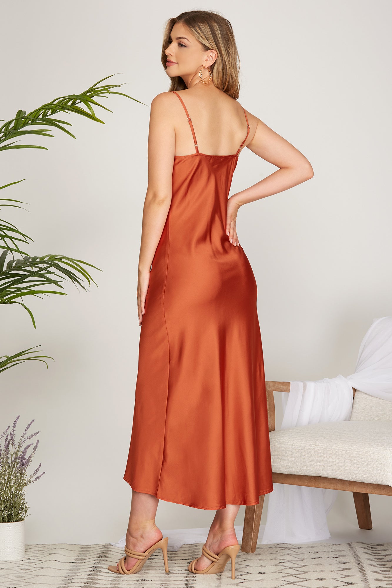 Elegant Endeavors Midi Dress